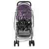 Winddichter Regenschutz für Kinderwagen, transparent, für Produktbild-Vorschau 6