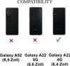 Compatibility chart showing three different Samsung phone models with checkmarks and crosses indicating compatibility. Produktbild-Vorschau