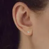 NKlaus Paar Ohrstecker 585 Gelbgold mit echtem Blautopas, 3 Produktbild-Vorschau 2