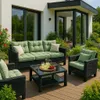Best Wool Sitzkissen 70x70 cm für Rattan Gartenmöbel – Produktbild-Vorschau 3
