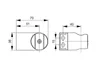 Ideal Standard Cube Brausehalter schwenkbar - Idealrain, Produktbild-Vorschau 2