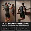 SPORTNOW 2-in-1 Wand-Klimmzugstange und Dipstation, bis 200 Produktbild-Vorschau 5