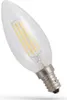 LED Filament Leuchtmittel Kerze 6W E14 klar 540lm extra Produktbild-Vorschau 1