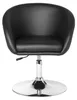 Amstyle Lift Design Drehsessel Sessel Leder Optik schwarz; Produktbild-Vorschau 23