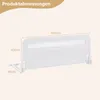 COSTWAY ochraniacz na łóżeczko dla małych dzieci, 100x42cm Podgląd zdjęcia produktu 3