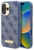 Guess 4G Logo Platte Magsafe Fall für Iphone 16 - blau Produktbild-Vorschau 1