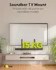 Goobay Universal Soundbar Mount for TV Sets black Produktbild-Vorschau 2