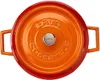 LAVA Metall-Auflaufform Ø 24 cm 24 L Gusseisen Orange Produktbild-Vorschau 5