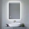 AQUABATOS LED Badezimmerspiegel 100x70cm Anti‑Beschlag IP44 Produktbild-Vorschau 2