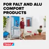 tesa® Insect Stop Fliegengitter Ersatzrolle Fiberglasgewebe Produktbild-Vorschau 6