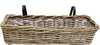 Balkónový kvetináč "Rattan" veľký Kvetinový kôš Kvetinový Náhľad obrázku produktu 5