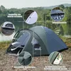Campingzelt 3-4 Personen, Kuppelzelt XXL mit Verdunkelt 3-4 Produktbild-Vorschau 5