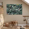 MuchoWow® Poster Blumen - Vogel - Collage 120x80 cm - Produktbild-Vorschau 6