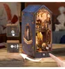 3D puzzle, knižný výklenok Leonardo Da Vinci, drevo, Náhľad obrázku produktu 2
