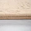 TT Home Hochflor Teppich Schlafzimmer Kunstfell Flauschiges Produktbild-Vorschau 2