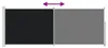 Vidaxl Garden Bildschirm ausziehbar 180 x 500 cm Schwarz Voir les images du produit 5
