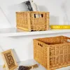Creative Home Malý Prútený úložný Kôš | 30 x 20 x 16 cm +/- Náhľad obrázku produktu 2