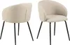 Armlehnstuhl >Eleanor< (2er-Set) in Beige - Produktbild-Vorschau 1