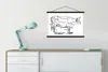 MuchoWow® Textilposter Antike Illustration, die das Schema Produktbild-Vorschau 3