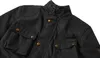 Belstaff Trialmaster Motorrad Wachsjacke, schwarz, 2XL Produktbild-Vorschau 2