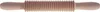 A wooden rolling pin with a ridged surface for cutting pasta. Produktbild-Vorschau