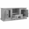 vidaXL Meuble TV Gris béton 100x35.5x45 cm Bois Voir les images du produit 9
