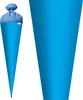 Bastel-Schultüte groß pazifik blau - 70 cm rund - extra Produktbild-Vorschau 3