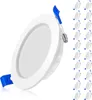 LED Einbaustrahler 230V Ultra Flach Einbauleuchte 20er Set Produktbild-Vorschau 1