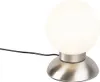 Stolná lampa LED - biela - niklové farby - sklo - 4-cestný Náhľad obrázku produktu 1