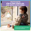 LM-Kreativ Window Color Set Kleine Entdecker – 15 Farben à Produktbild-Vorschau 3