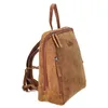 The Skandinavian Brand Leder Rucksack Hunter  tan Produktbild-Vorschau 3