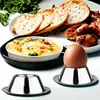Eierbecher Edelstahl Eier Becher Metall Frühstück Produktbild-Vorschau 6