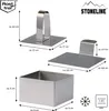 STONELINE® Anelli per dessert Anelli per dessert quadrati Anteprima dell’immagine prodotto 2