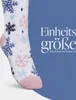 Skarpetki ze stoperem (białe / 1 para) Damskie z pluszową Podgląd zdjęcia produktu 3