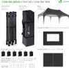 Pavillon VOUNOT® 3 x 6 m, imperméable, avec 6 parois Voir les images du produit 2