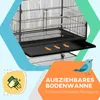 PawHut Vogelkäfig Vogelbauer mit Sitzstangen, Vogelhaus mit Produktbild-Vorschau 5