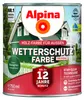 Alpina Wetterschutzfarbe 0,75 L moosgrün Produktbild-Vorschau 1
