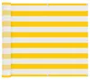 vidaXL Balkónová zástěna, žlutá a bílá, 100 x 800 cm, Náhled obrázku produktu 1