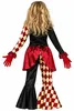 Halloween Kinderkostüm "Horror Clown Black Red" | 3-tlg. Produktbild-Vorschau 2