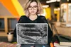 MuchoWow® Laptop Aufkleber Sticker Cover Aquarell - Grau - Produktbild-Vorschau 5
