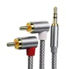 Cavo jack AUX con spina da 3,5 mm Cavo RCA Cavo audio Anteprima dell’immagine prodotto 1