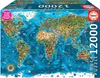EDUCA Puzzle Wunder der Welt 12000 Teile Produktbild-Vorschau 1
