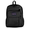 A black Jansport backpack is shown against a white background. Náhled obrázku produktu