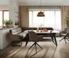 DELIFE Esszimmerbank Taya-Flex 285x190 cm Mikrofaser Taupe Produktbild-Vorschau 2