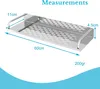 Intirilife Duschablage aus Edelstahl mit 60 x 13 cm - Produktbild-Vorschau 4