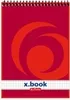 Herlitz Spiralnotizblock x.book DIN A6 50 Blatt kariert Produktbild-Vorschau 2