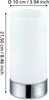 EGLO Tischlampe Damasco 1, 1 flammige Tischleuchte, Produktbild-Vorschau 3