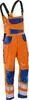KÜBLER® unisex Warnschutz-Latzhose REFLECTIQ orange, Produktbild-Vorschau 1