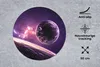 MuchoWow® Mauspad Mousepad Planeten - Sterne - Lila 50x50 Produktbild-Vorschau 2