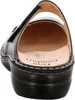 A rear view of a black clog shoe. Podgląd zdjęcia produktu